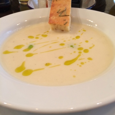 Potato cream soup